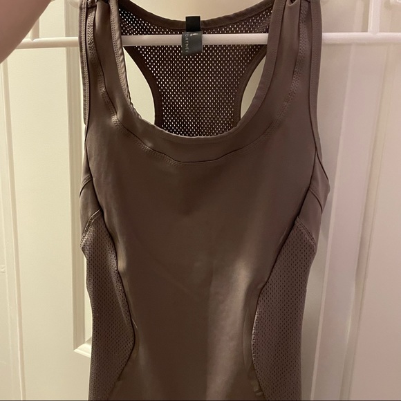 Adidas by Stella McCartney Performance Essentials Tank Top taupe beige XS - Picture 2 of 16